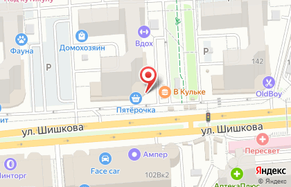 Точка продаж суши и роллов Суши в дом в Воронеже на карте