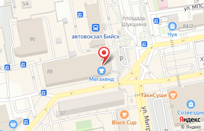 Терминал СберБанк в Барнауле на карте