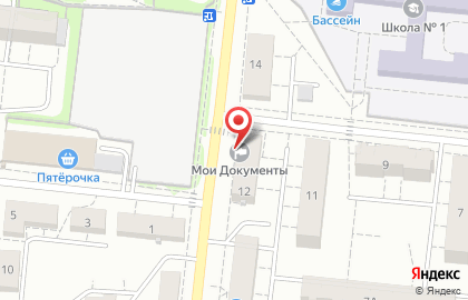 Московское областное бюро технической инвентаризации на Центральной улице на карте