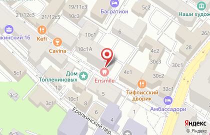 Joki в Мансуровском переулке на карте