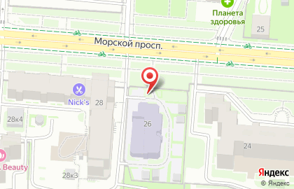 Детский сад №5 в Санкт-Петербурге на карте