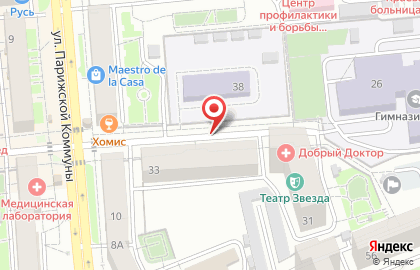 Центр питания на улице Урицкого на карте