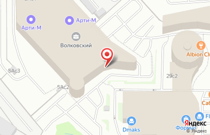 Столовая в Москве на карте