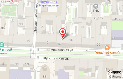 Цветочный кибермаркет Цветов.ру на карте