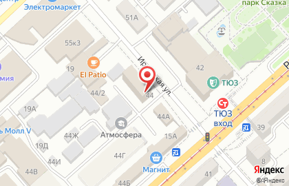 Строительно-ремонтная компания Инвестстрой на Рабоче-Крестьянской улице на карте