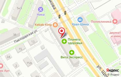 Промтовары в Чкаловском районе на карте