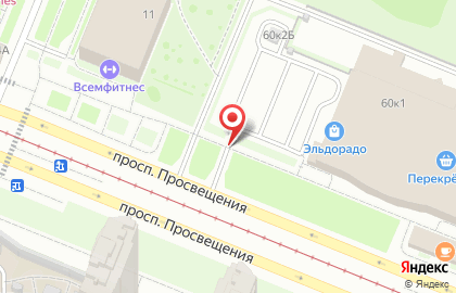 Центр компьютерной помощи CompMaster на улице Просвещения на карте
