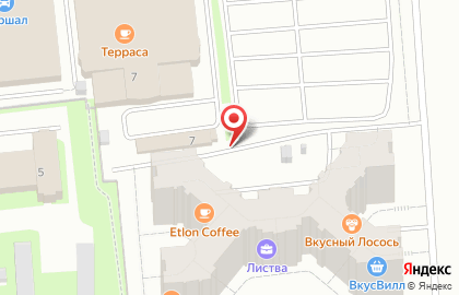 Шиномонтажная мастерская на Северном проспекте, 7Б на карте