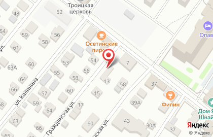 Системсервис на Гражданской улице на карте