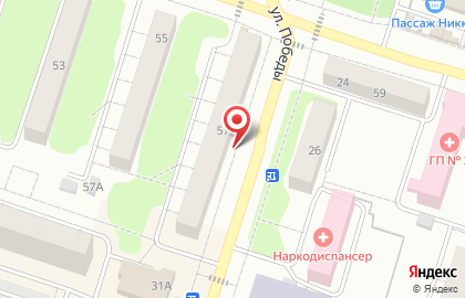 Ремонтная мастерская Оранжевые ёлки в Центральном районе на карте