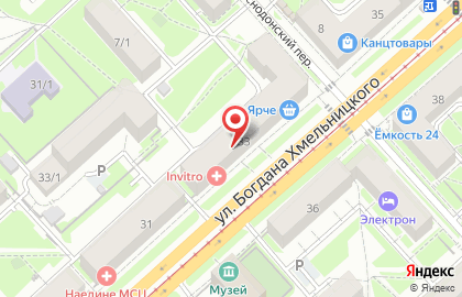 Сила Природы на улице Богдана Хмельницкого на карте