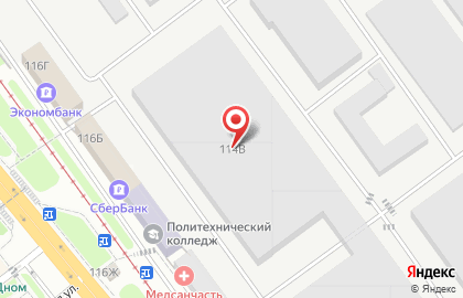 Компания АНЭП-Металл на проспекте им 50 лет Октября на карте