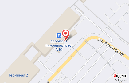 Международный Аэропорт Нижневартовск на карте