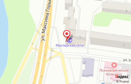 Агентство недвижимости Лидер на улице Максима Горького на карте