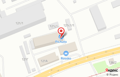 Полет в Красноярске на карте