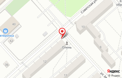 Локс на Советской улице на карте