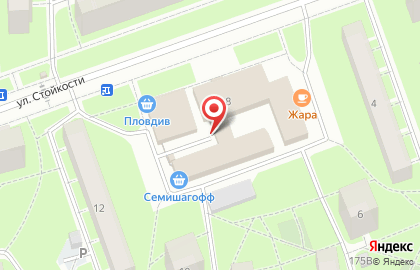 Участковый пункт полиции 8 отдел полиции, Управления МВД Кировского района на улице Стойкости на карте