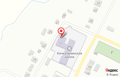 Кичкальнинская школа на карте