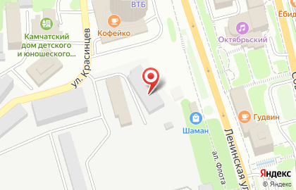 СТО Порт в Петропавловске-Камчатском на карте