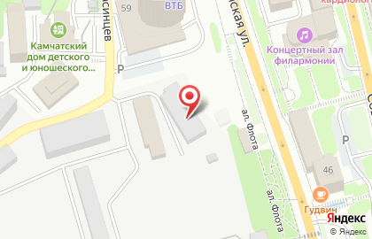 СТО Порт в Петропавловске-Камчатском на карте