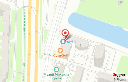 Нетбайнет на карте