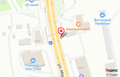 Киоск по продаже фастфудной продукции, пос. Солонцы на карте