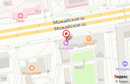 Банк Открытие на метро Кунцевская на карте
