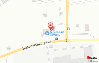 Мясной магазин Анжерские колбасы, мясной магазин в Анжеро-Судженске на карте