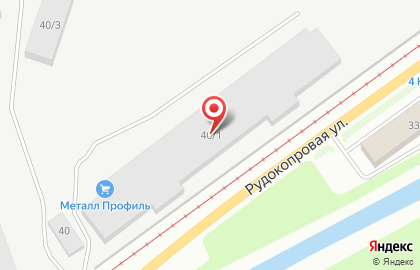 Компания Металл Профиль на Рудокопровой улице на карте
