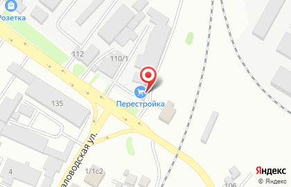 Шиномонтажная мастерская на Октябрьской улице на карте