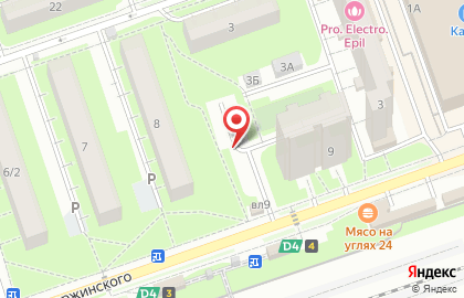 Автостоянка ЭДиПП города Реутов на карте