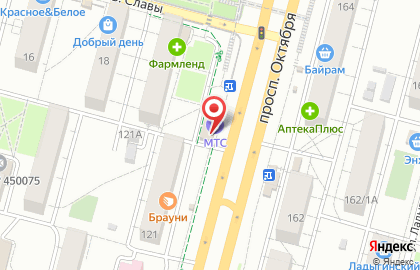 Салон связи МТС в Орджоникидзевском районе на карте