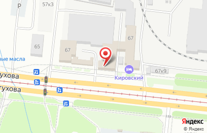 Супермаркет Пятёрочка на площади Карла Маркса на карте