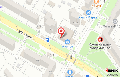 Мисс Бусинда на карте