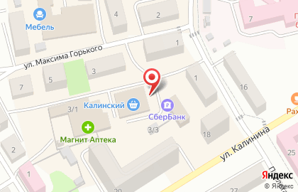 Киоск по продаже фруктов и овощей в Новосибирске на карте