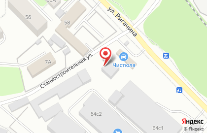 Траст Сервис на улице Ригачина на карте