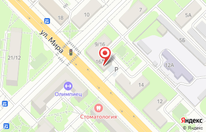 Компания Мир багета на улице Мира на карте