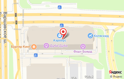 Школа балета KASOK в ТЦ Аэробус на карте