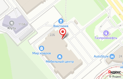 Салон корпусной мебели MebelGroup74 в Курчатовском районе на карте