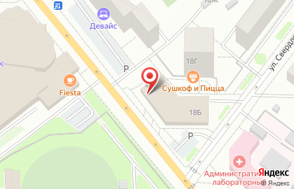 Банкомат ВТБ в Екатеринбурге на карте