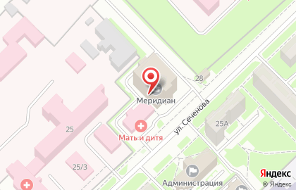 Союз Арбитражных управляющих Правильный Выбор на улице Сеченова на карте