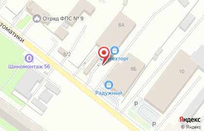 Заправь сам в проезде Автоматики на карте