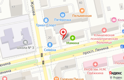 Юридическая группа Таран на проспекте Ленина на карте