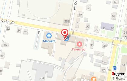 Магазин косметики и бытовой химии Магнит Косметик в Пензе на карте