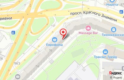 Ателье по пошиву и ремонту одежды во Владивостоке на карте