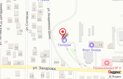 СТО Газпром в Пятигорске на карте