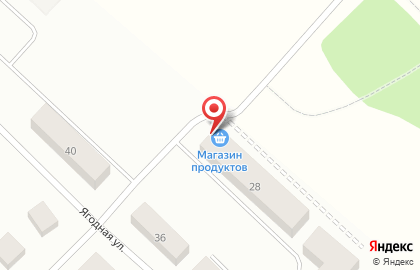 Продуктовый магазин в Вологде на карте