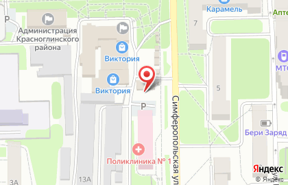 Магазин MegaВольт на карте