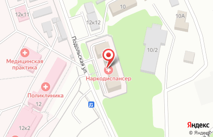 Страховая медицинская компания АльфаСтрахование-ОМС на Подольской улице на карте