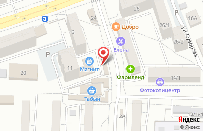 Магазин разливного пива Пивной двор в Калининском районе на карте